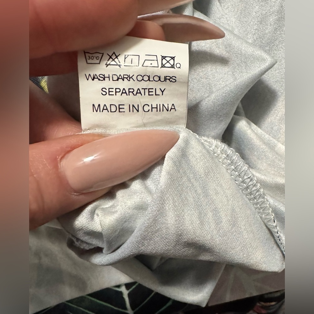 Ouges Women’s Green Palm Maxi Dress With Pockets … - image 8